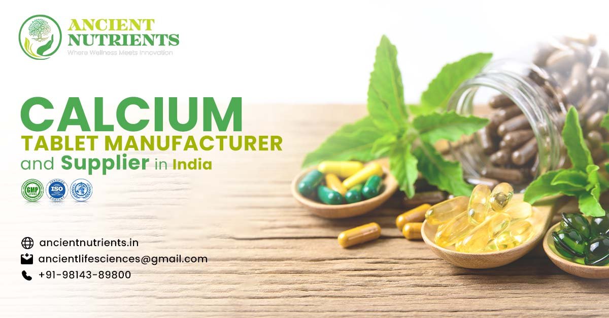 Calcium tablet manufacturer