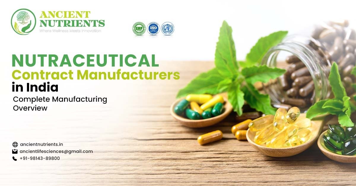 Nutraceutical Contract Manufacturers in India