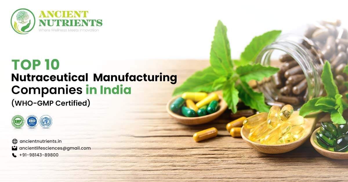 Top 10 Nutraceutical  Manufacturing Companies in India
