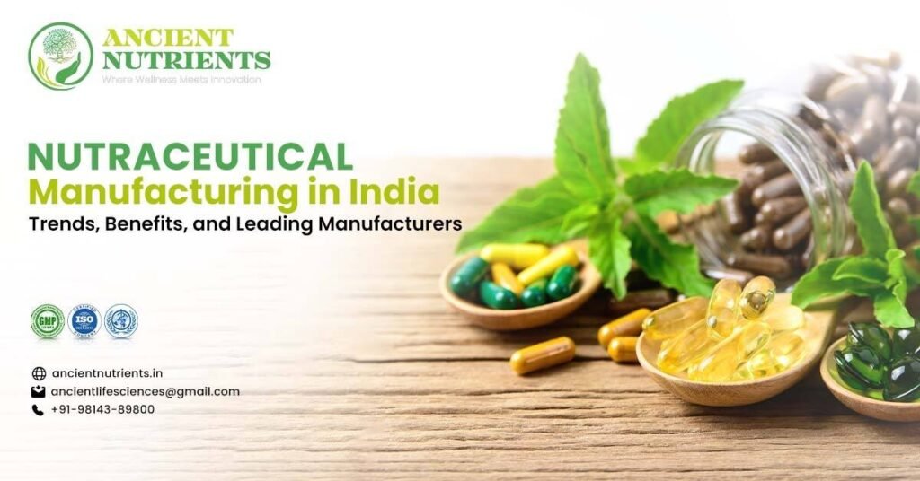 Nutraceutical Manufacturing in India Trends, Benefits, and Leading Manufacturers