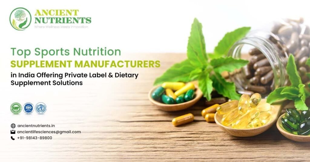 Top Sports nutrition supplement manufacturers